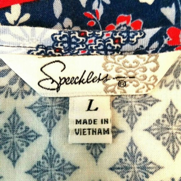 Speechless Boho Striped Patchwork Sleeveless Dress - Picture 5 of 5